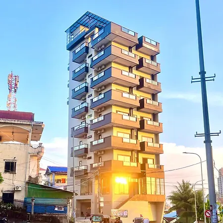 Sky Hotel Sihanoukville - Apartments & Residence - Free Laundry